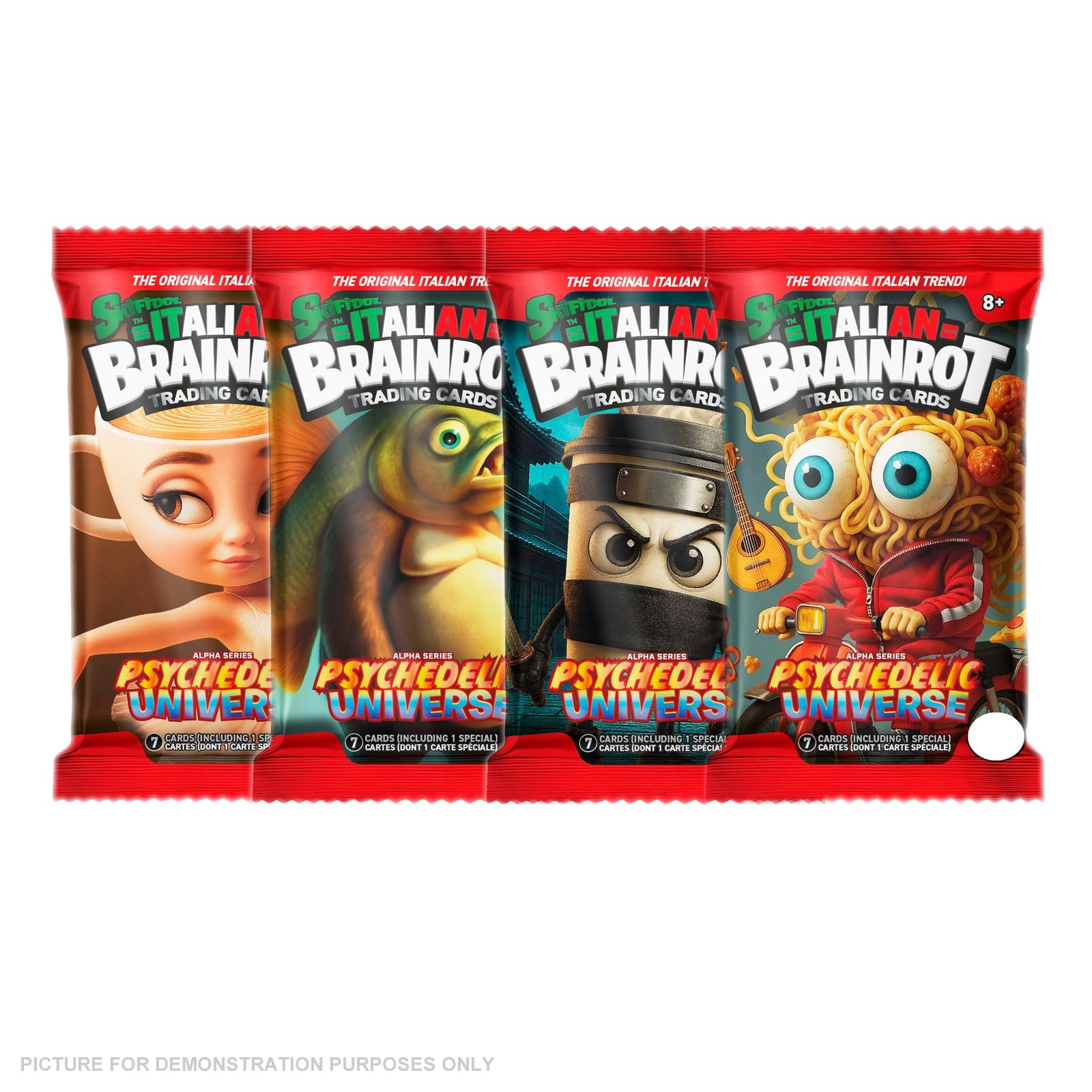 Skifidol Italian Brainrot Trading Card Game SINGLE Booster Pack (Alpha Series)